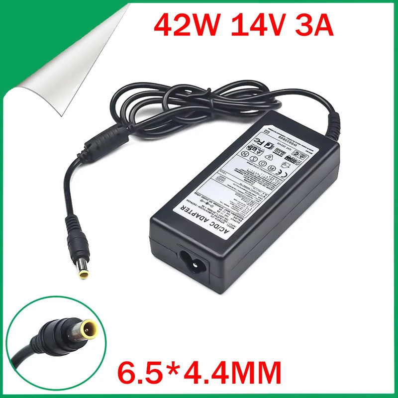 14V 3A อะแดปเตอร์สําหรับ Samsung LCD Monitor BX2235 S22A100N S19A100N S22A200B S22A300B S23A300B S19