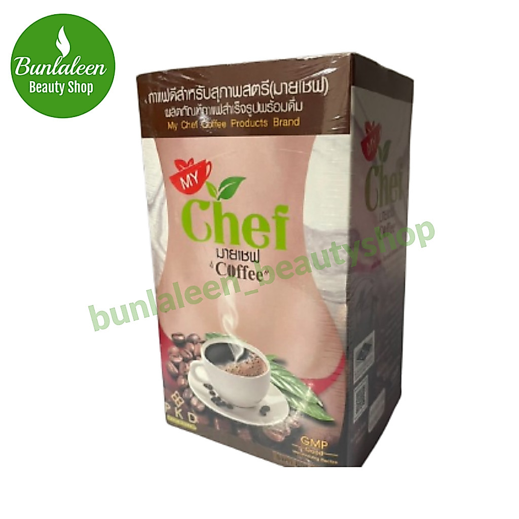 MY CHEF COFFEE กาแฟปรุงสำเร็จชนิดผง ตรา มาย เชฟ คอฟฟี่ 1 กล่อง 15 ซอง