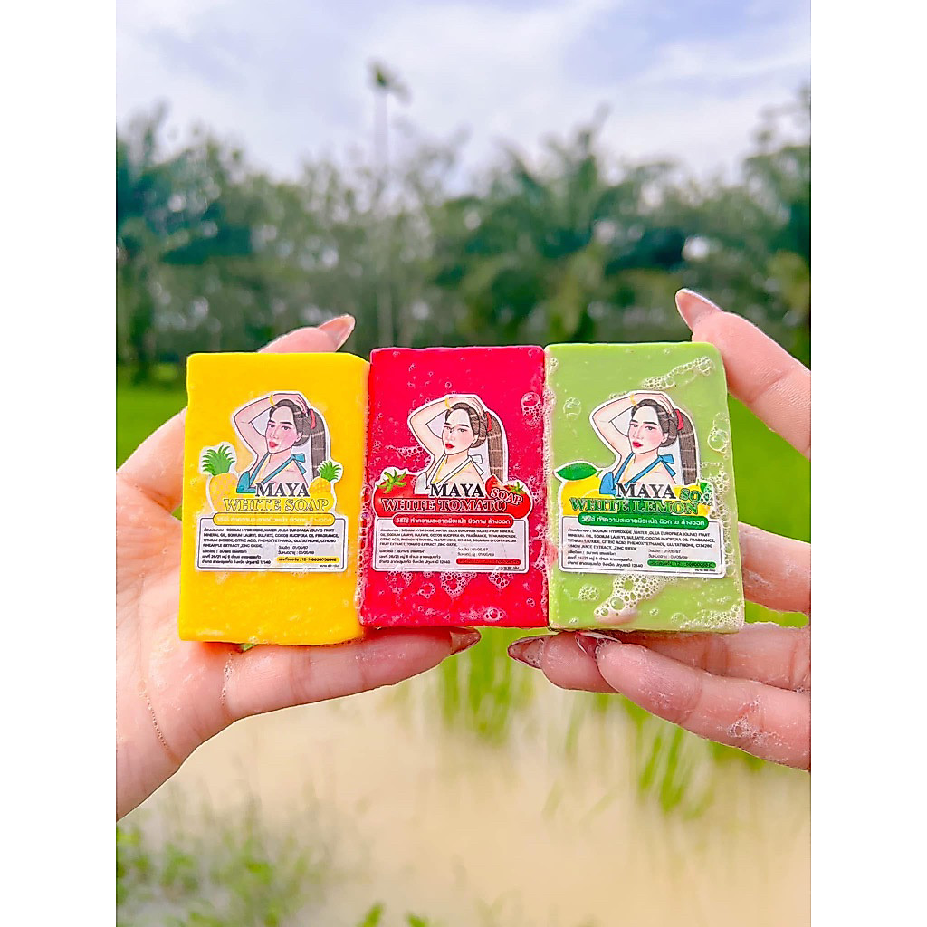 (ก้อน) Maya soap สบู่มาญา 60 กรัม