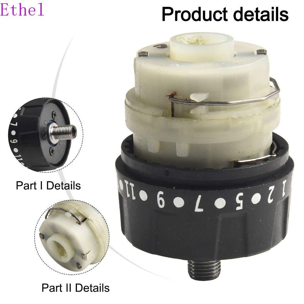 ETHEL เครื่องมือสว่าน, Self-lock 13 ฟันชิ้นส่วนเครื่องมือ, 16.8 V/21 V Dual Speed Brushless เปลี่ยนอุปกรณ์เสริมเครื่องมือไฟฟ้าสว่านไร้สาย