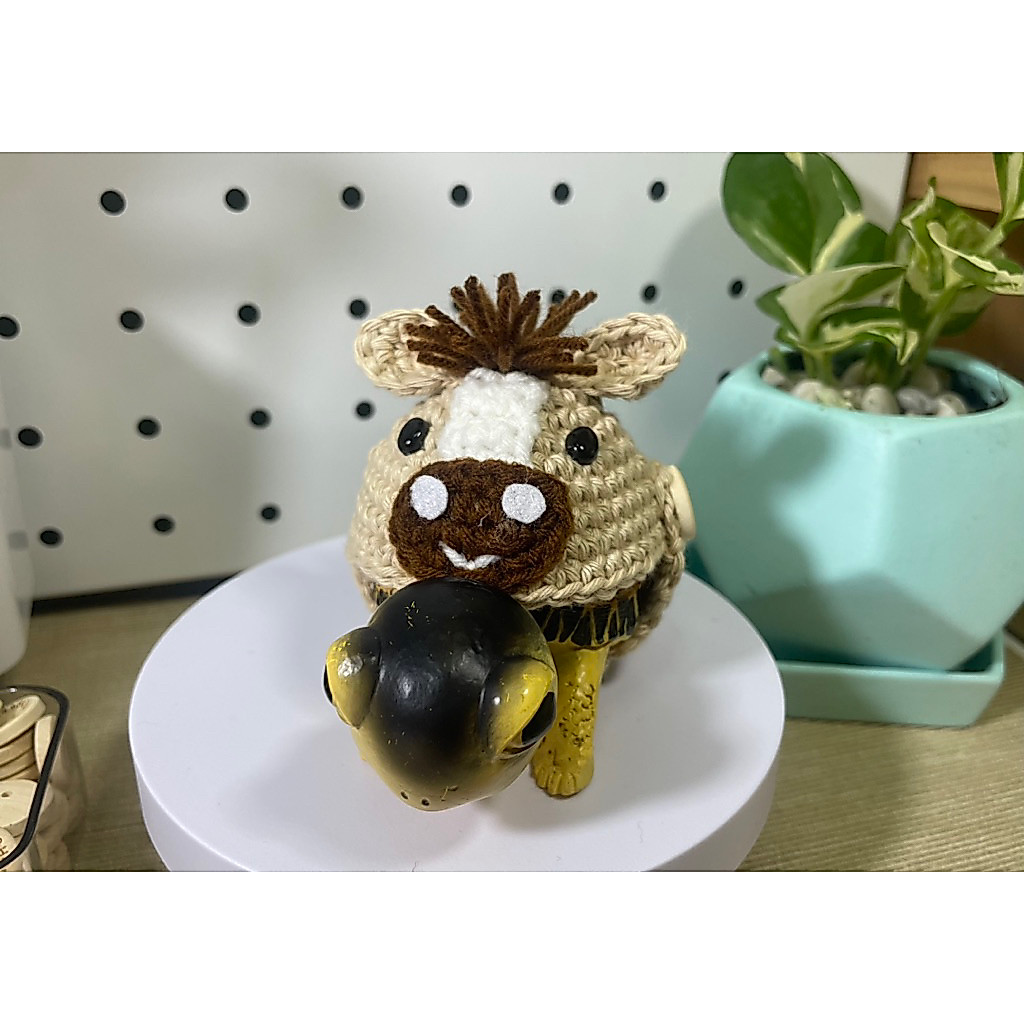 084_ม้าสีน้ำตาลอ่อน_ชุดเต่าบก