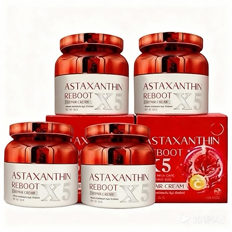 ครีมบำรุงผิวสูตรพิเศษลดเลือนริ้วรอย แอสต้าแซนทีน รีบูต เอ็กซ์ไฟว์ ขนาด 30 ml. ครีมดาราSD