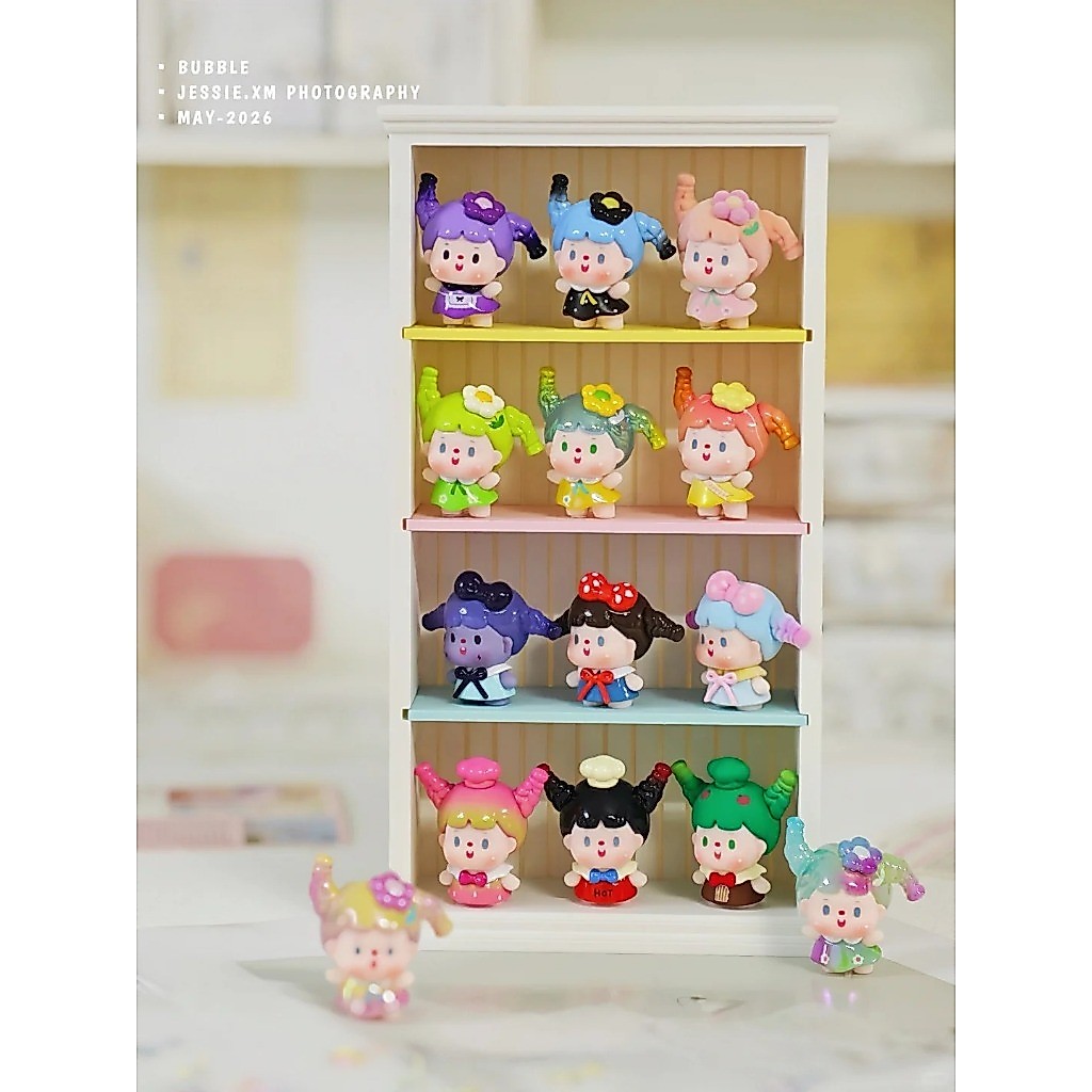 Bubble Zha Xiaobian Series Mini Beans Blind Box80 ชิ้น
