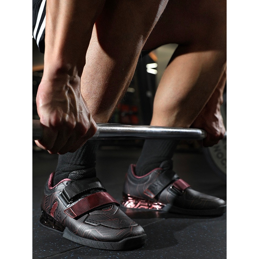 Wide Last Weightlifting Shoes Wide Toe Squat Shoes Deadlift Shoes Comprehensive Training Shoes Stren