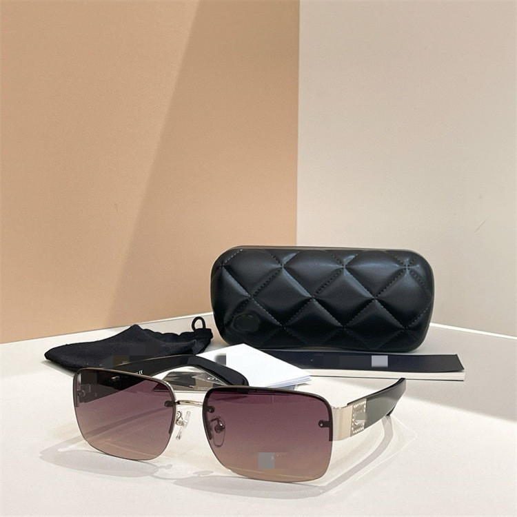 MHCB CH * แว่นกันแดด Y2K Millennium Feel Square Frame แว่นกันแดด CH4117-B