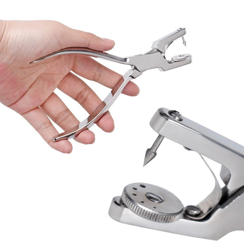 Dam Hole Punch Dental Rubber, Stainless Steel Dam Puncher Perforator Dental Lab Tools