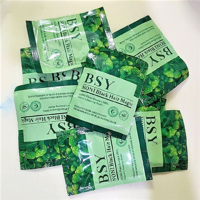 BSY Noni Black Hair Magic Hair Dye 2 จัดส่งฟรี 6.28