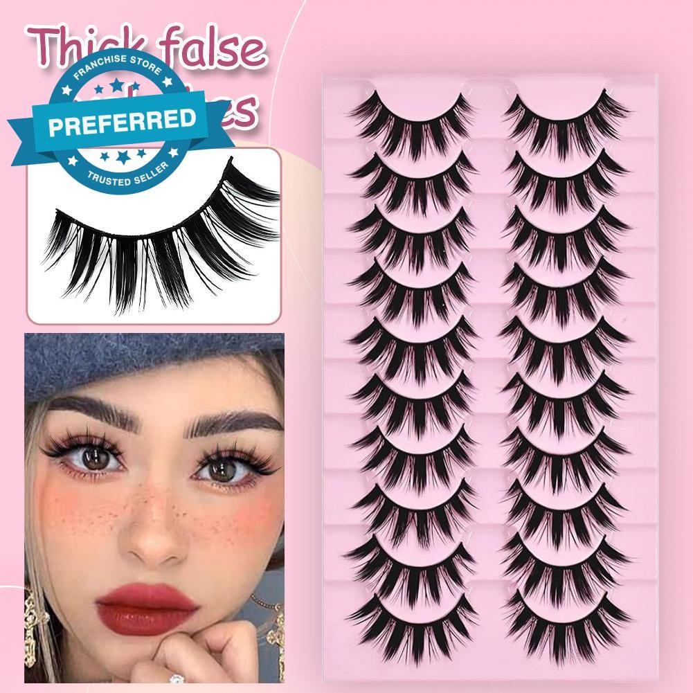 ขนตาปลอมประดิษฐ์นุ่มยาว Little Lashe Extension Manga Tool Eye Fluffy K5k4