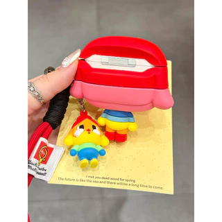 สุนัขร้องไห้สายรุ้งสไตล์ไทยสําหรับ AirPods4 เคสหูฟัง AirPods pro2 ไร้สายบลูทูธนุ่ม 1/2 ซิลิโคน AirPods3 ฝาครอบป้องกันการตก Pro2