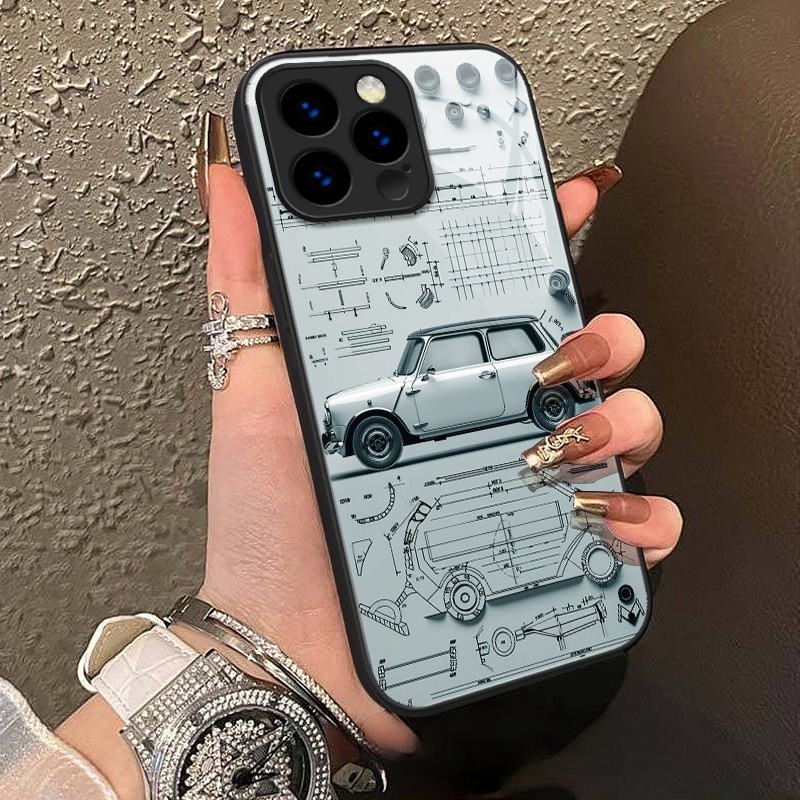 เคส Iphone 15 Pro Max 7s Plus Xr Glass Case 14 Pro Max 11 12 Iphone Xr Plus Xsmax Casing hp Iphone 1