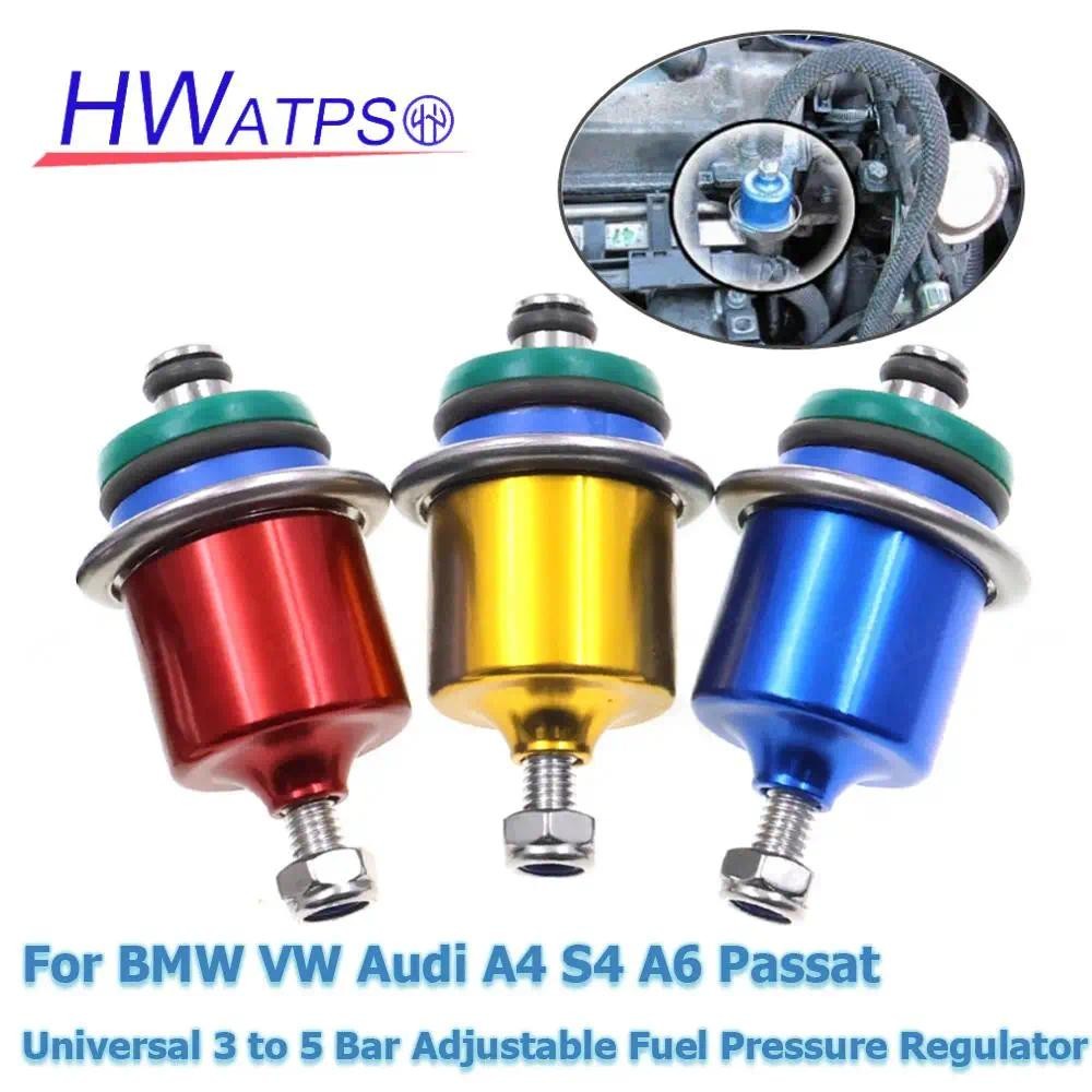 สําหรับ BMW 520i 525i 320i VW Audi A4 S4 A6 อลูมิเนียมตัวแปร Universal 3-5 บาร์ปรับการใช้ความดันRegu
