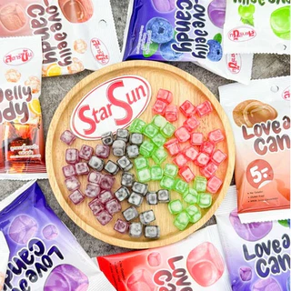เลิฟ เจลลี่ แคนดี้ Love Jelly Candy ลูกอมเคี้ยวหนึบ กล่อง 12 ชิ้น