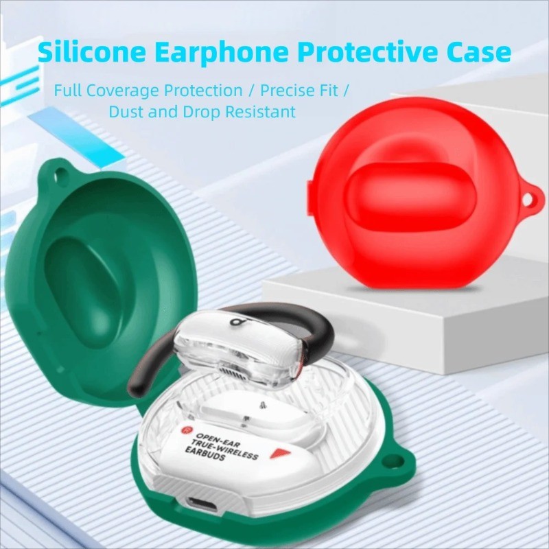 สําหรับ Soundcore V40i ซิลิโคนเหลวหูฟังกล่องคุณภาพสูงสําหรับ Anker Soundcore V40i ไร้สาย Hearphone S