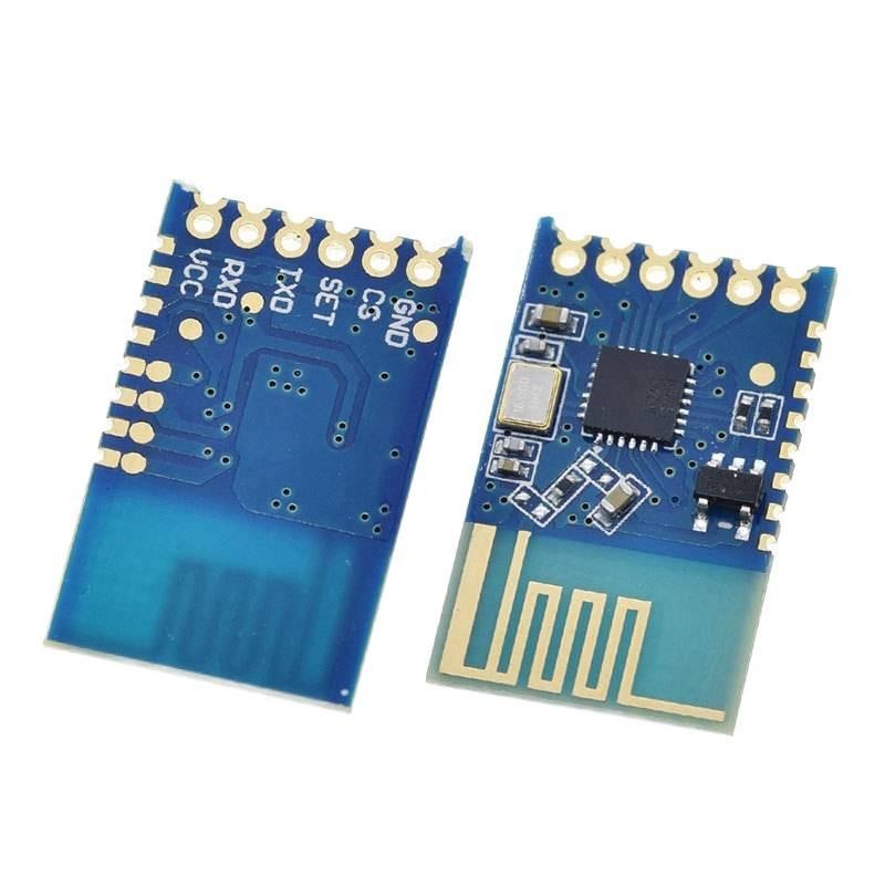 JDY-40 2.4G Wireless Serial Port เครื่องรับส่งสัญญาณโปร่งใสโมดูลการสื่อสารทางไกลแบบบูรณาการไม่มีการพ