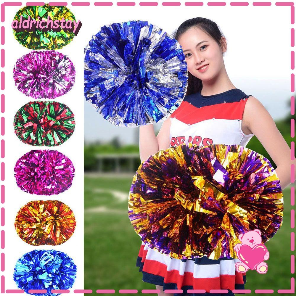 EXODUS ปอมปอมเชียร์ลีดเดอร์ชุดเครื่องแต่งกายแฟนซี Double hole handle Club Sport Supplies