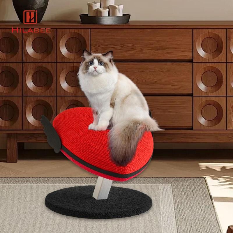 [hilabee] Cat Scratching Post Scratch Post อเนกประสงค์สนุก Scratch Resistance Interactive ของเล่น Ca