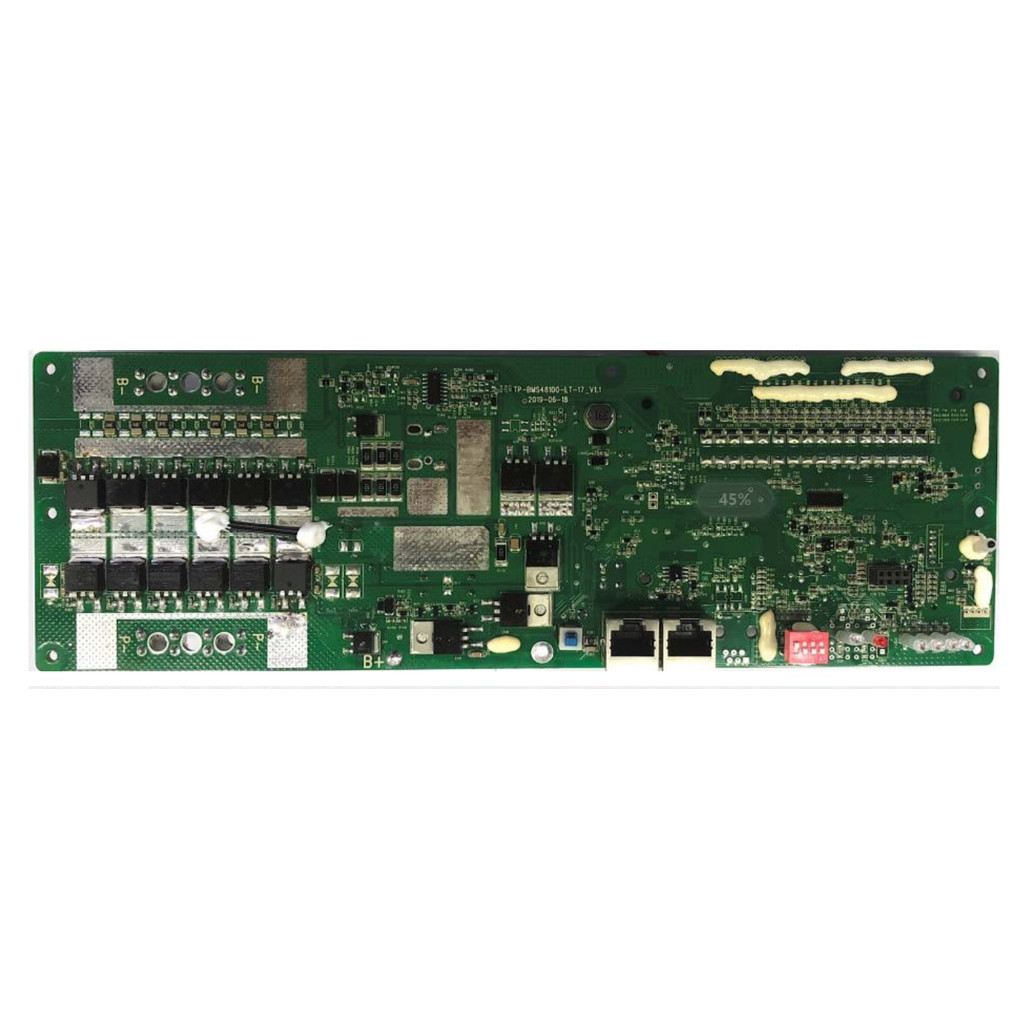 Tianbangda 16 สายแบตเตอรี่ลิเธียมเหล็กฟอสเฟต LFP แบตเตอรี่ลิเธียม 48V 100A BMS แผ่นป้องกัน 48100