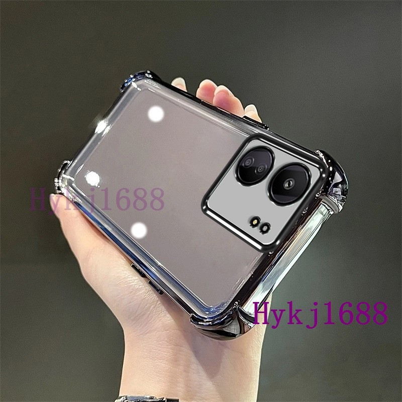 เคส For Redmi 13C 4G / Redmi 13C 5G / POCO C65 / POCO M6 5G tpu SJFS ความละเอียดสูงโปร่งใสทนต่อการตก