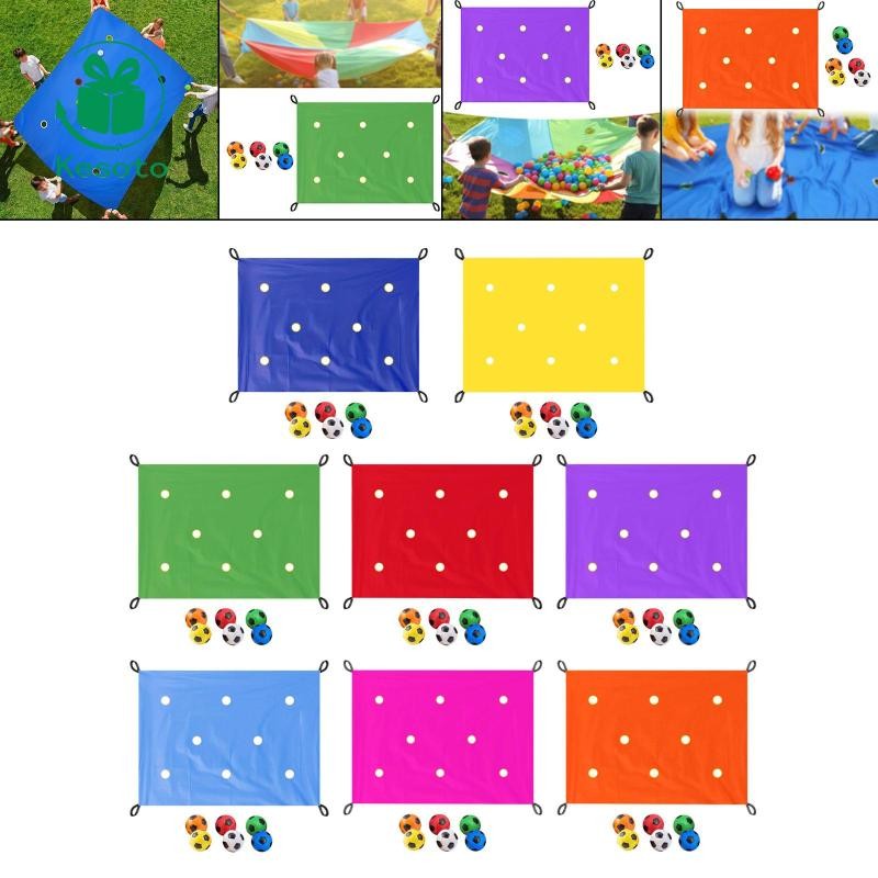 [Ehoyoxa] Hole Tarp Team Building Game for Teamwork Group กิจกรรมออกกําลังกายทํางานผู้ใหญ่ทีม Cohesi