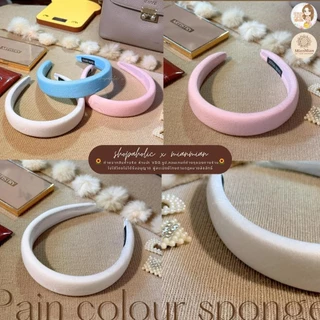 มีส่งทันที Mianmian ที่คาดผม ลิงค์นี้สีพื้นไม่มีลาย 🩷 พร้อมส่ง ที่คาดผม เครื่องประดับแฟชั่น สไตล์เกาหลี ปลีก-ส่ง