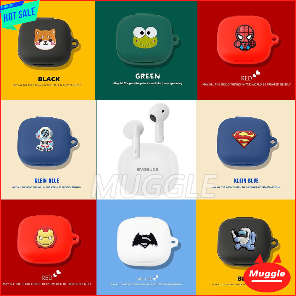 เคส ISUPER EVOBUDS Air 3 หูฟังไร้สาย ANC iSUPER EVOBUDS Air 3 cover case เคสซิลิโคนหูฟัง