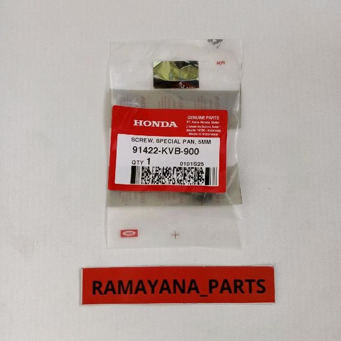 Bolt Screw กระทะพิเศษ 5MM Honda Vario 150 eSP K59 91422KVB900