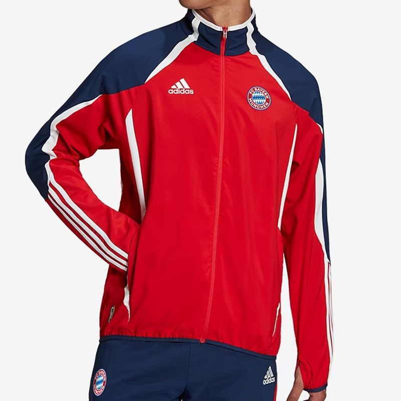 [Huanhuan ของแท้] ของแท้ Bayern Munich Mens Fan Commemorative Classic Casual Sports Jacket Jacket