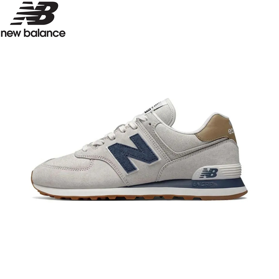 100%ของแท้ New Balance NB 574 ML574LGI รองเท้าผ้าใบสำหรับผู้ชาย และผู้หญิง