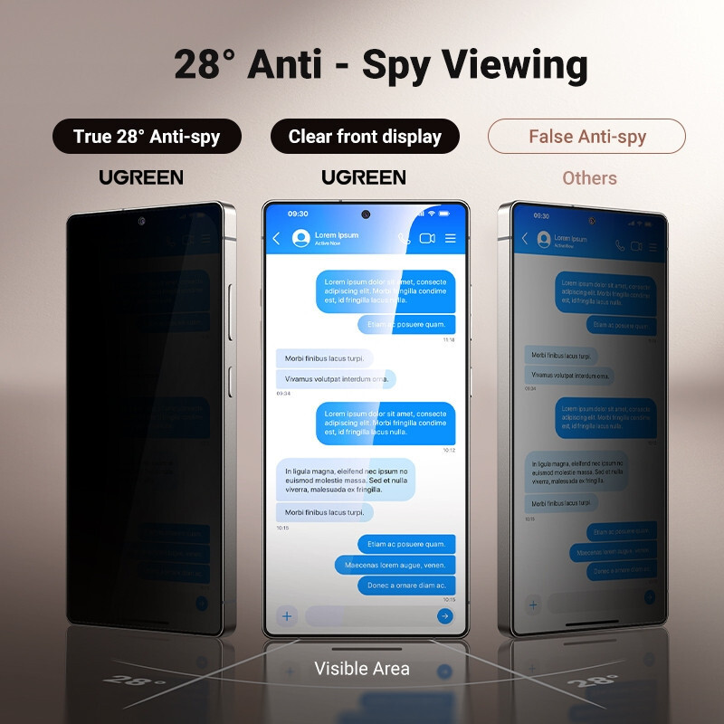 [28° Antispy]กระจกนิรภัยป้องกันหน้าจอความเป็นส่วนตัว 2 ชิ้นสําหรับ Samsung S25 Ultra