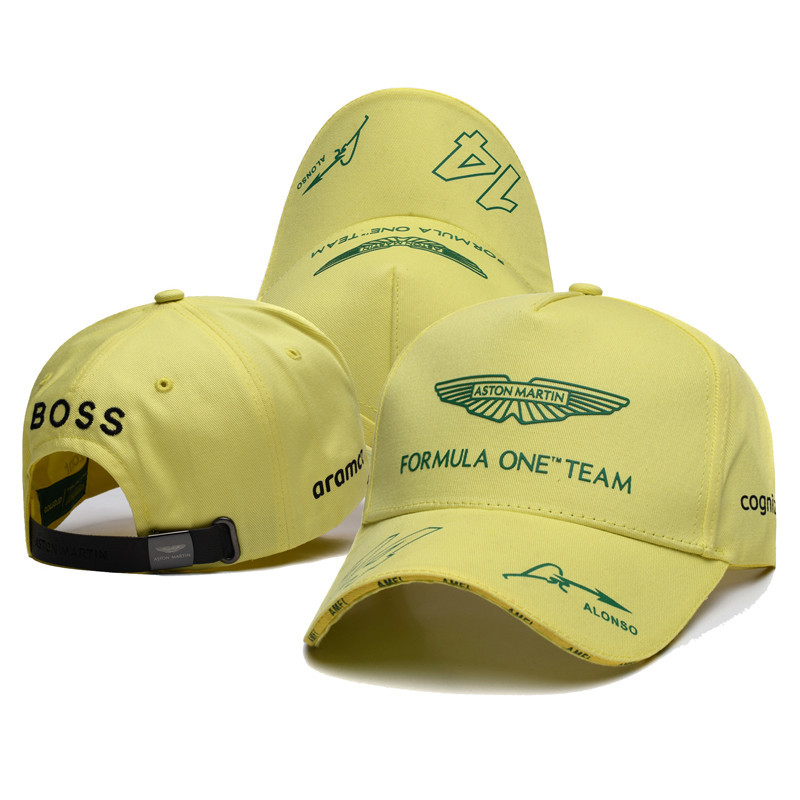 2025 F1 Racing Cap Aston Martin Outdoor Cap Casual Cap Mens Sunshade Baseball Cap