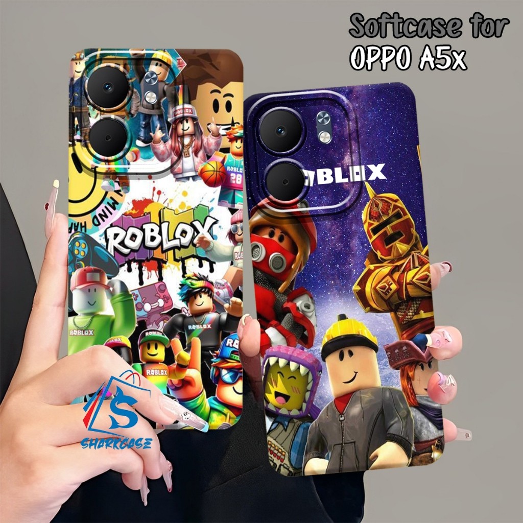 เคส HP Oppo A5X 2025 / Oppo A5 4G / Oppo A5i PRO 4G / Oppo A5i PRO 5G Roblox ล่าสุด - เคส Oppo - เคส