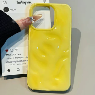เคส จัดส่งในพื้นที่ เคสเหมือนอุกกาบาต มีสีสัน รอยย่น คลื่น สวย For IPhone16 15 13 12 11 6 7 8 plus Pro Promax X XR XS