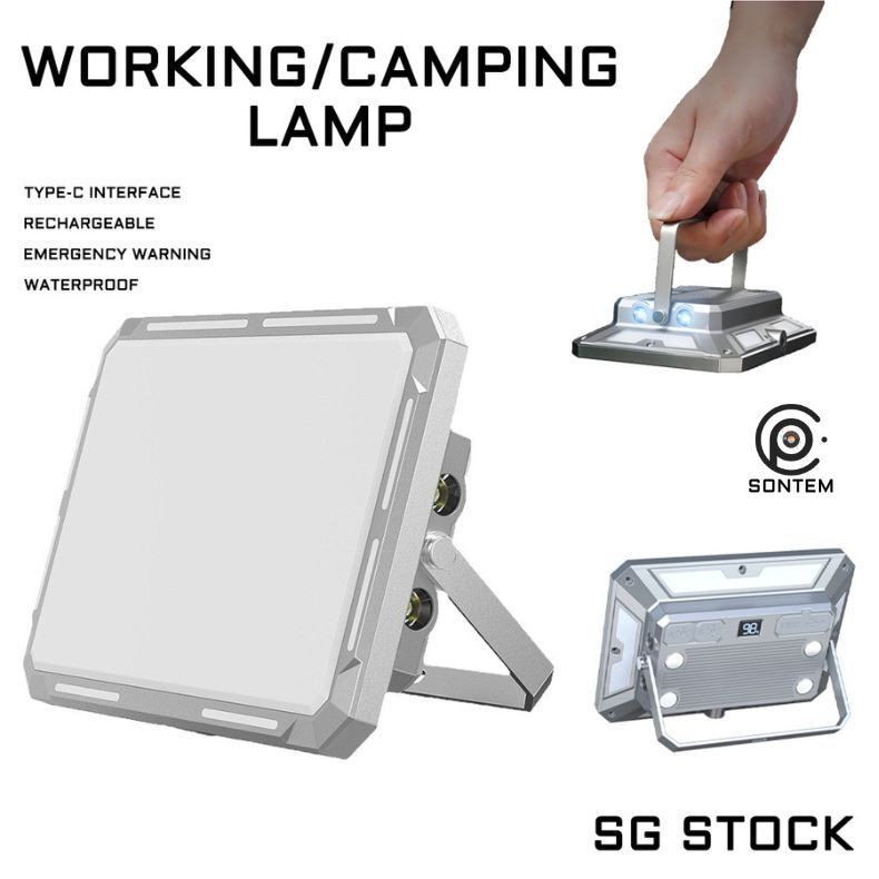 KXK686 ไฟLEDสำหรับงานกลางแจ้ง 1000LM พร้อมชาร์จบatteriesในตัว กันน้ำและทนทาน