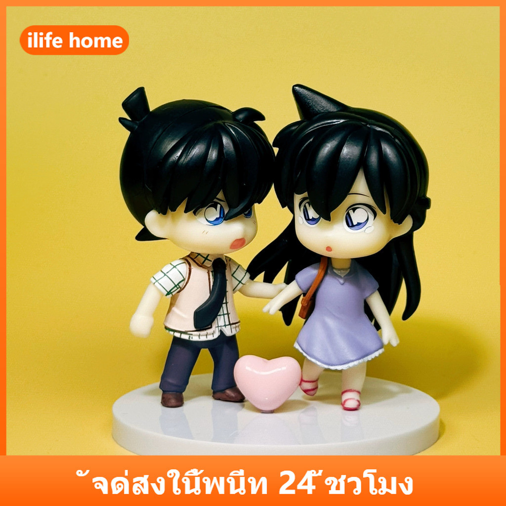💥 จัดส่งจากประเทศไทย 💥นักสืบโคนันราเชลคอสเพลย์วันวาเลนไทน์อะนิเมะรูปCODสต็อกAction Figureตุ๊กตาของเล่นสําหรับของขวัญเด็กคอลเลกชันเครื่องประดับรถบ้านเค้กตกแต่งจิมมี่คุโด