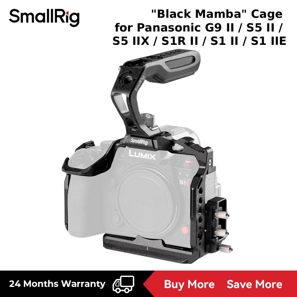กรง SmallRig "Black Mamba" สําหรับ Panasonic G9 II / S5 II / S5 IIX / S1R II / S1 II / S1 IIE #5502#