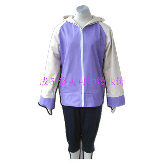 เครื่องแต่งกาย.Cosplay อะนิเมะ Naruto Shippuden Hinata สำหรับผู้หญิง