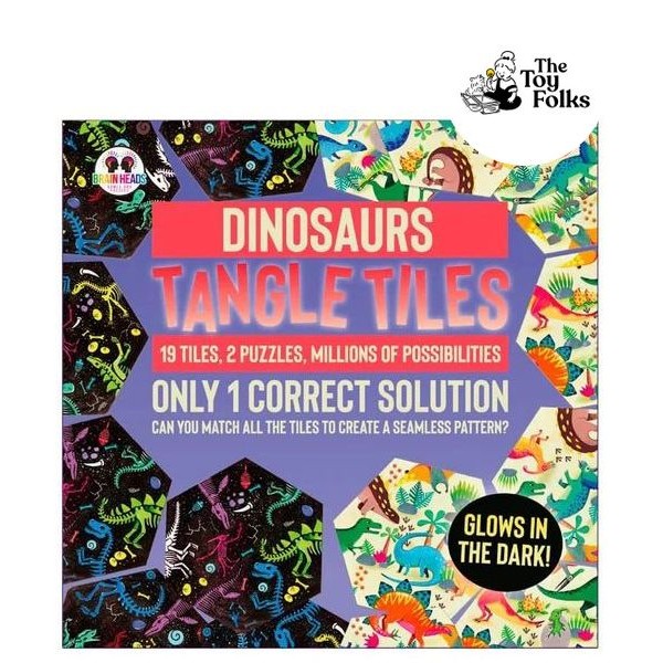 Funtime Tangle Tiles Dinosaur