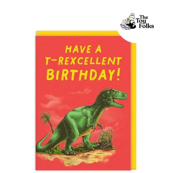การ์ดอวยพร Ohh Deer T-Rex