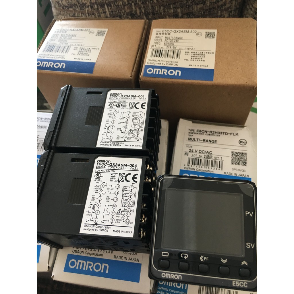 เทอร์โมสตัทแท้ E5CC-QX2DSM RX2DSM QX2DBM-000 001 002 004 800 804