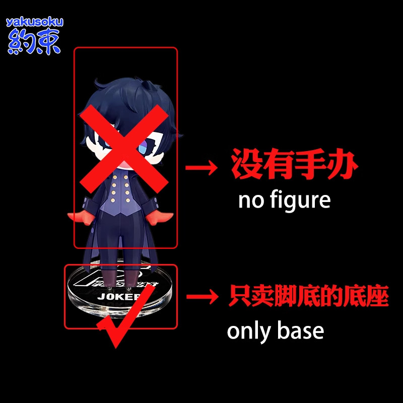 Restraint ฐานอะคริลิคเหมาะสําหรับ LITTLE LILY COW รูปแพลตฟอร์มที่กําหนดเอง Ensoutoys - รูปที่ 2