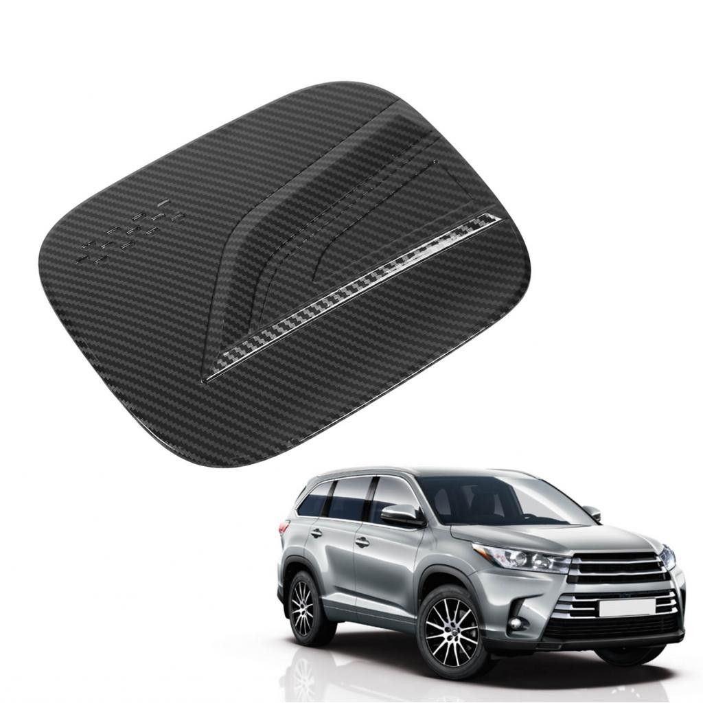 Gugushop-ph ฝาครอบเชื้อเพลิง Gloss Black Carbon Fibre Oil Trim สําหรับ 22 221 222