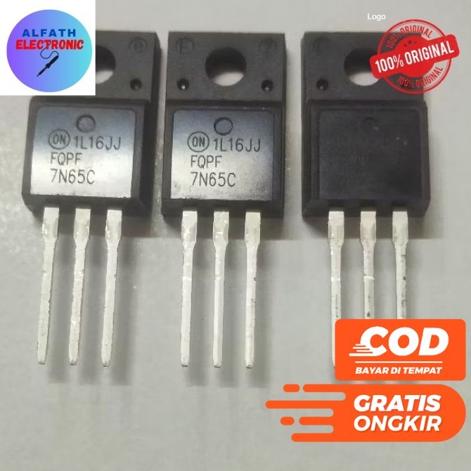 ทรานซิสเตอร์ 7N65C 7N 65C หมายเลขต้นฉบับ ONE