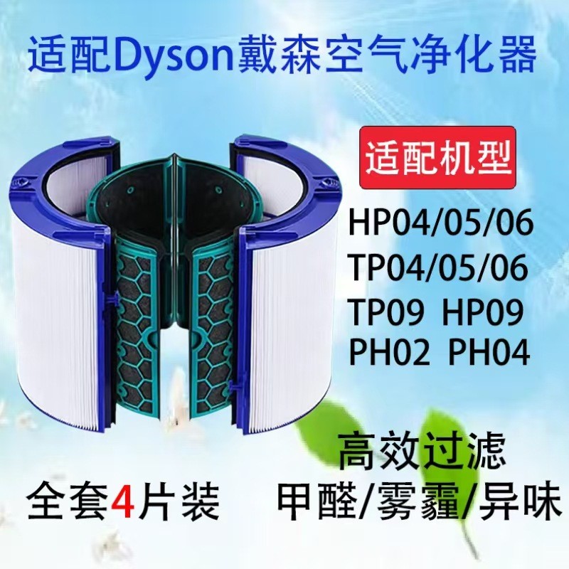 เหมาะสําหรับแผ่นกรองเครื่องฟอกอากาศ Dyson TP04