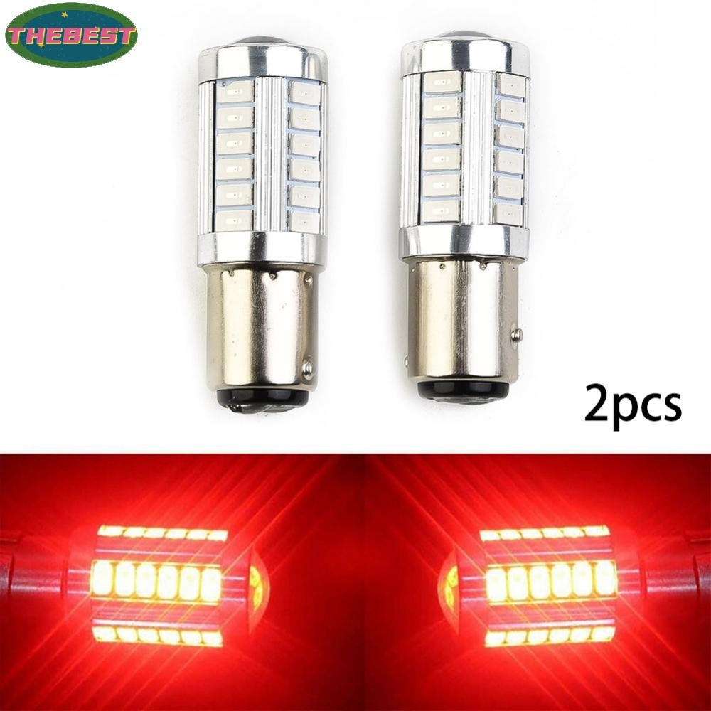 <Thebest>Brake Tails Light Bulbs White 12V 360 Degrees BAY15D High Brightness LampHot Sale