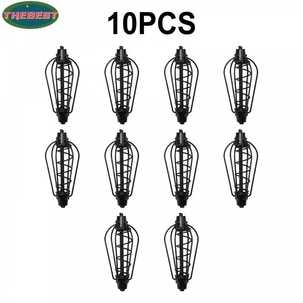 <Thebest>Carp Fishing Feeder Black Fishing Feeder Swim Feeders 6 Wire Method DurableHot Sale