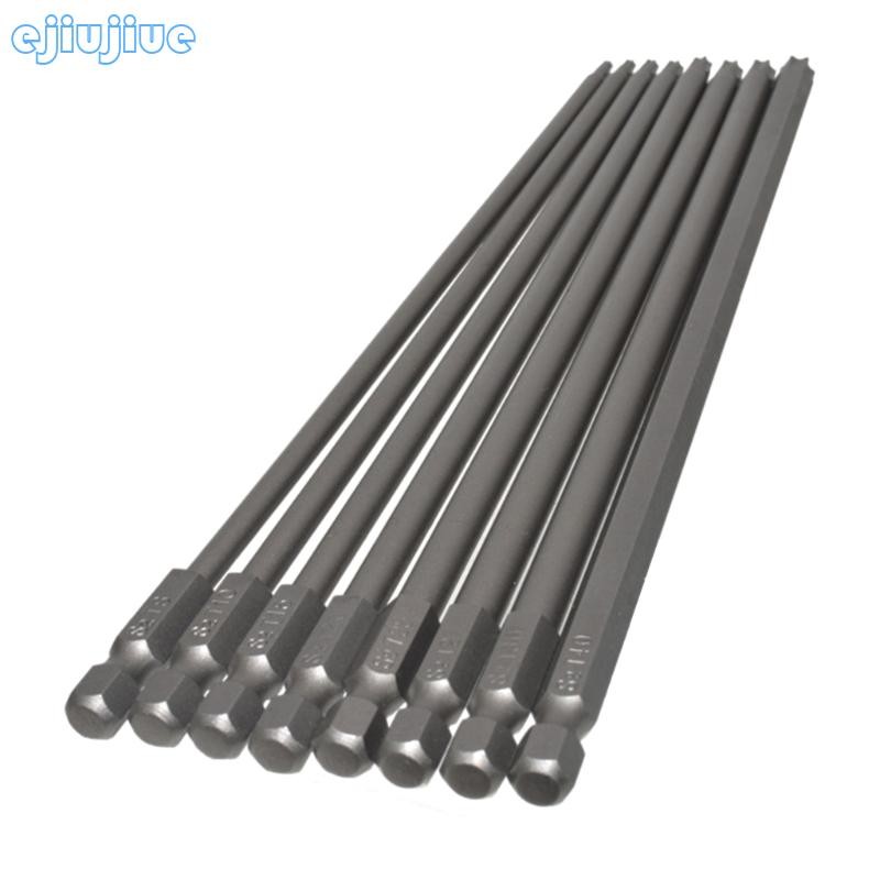 Cc 8 ชิ้นชุด 200 มม. 7 9 Torx หัวไขควง Bits Magnetic Hex ไขควง Bits