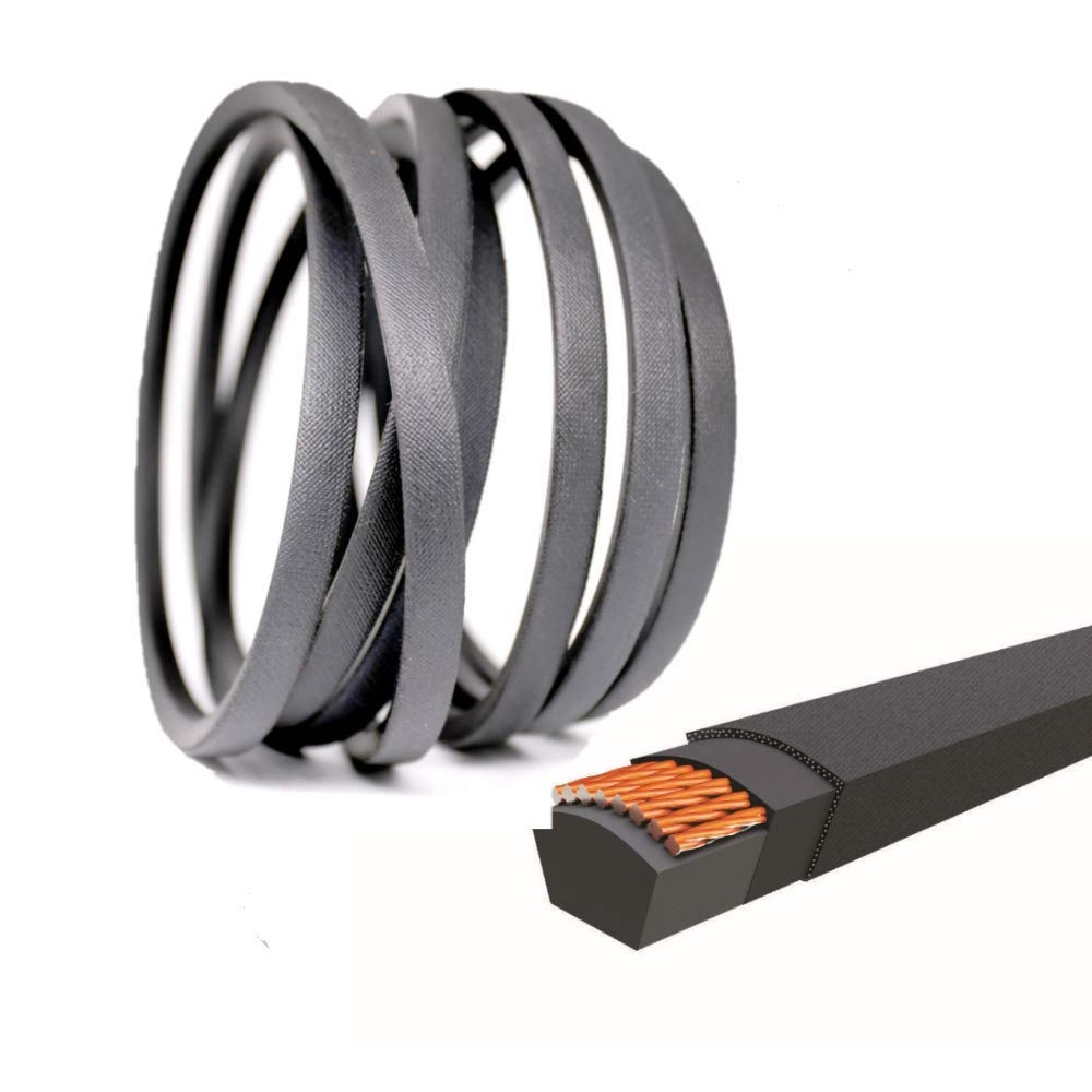 เข็มขัดเครื่องตัดหญ้าสวน 1/2" x 61" เข้ากันได้กับ Cub Ct 754-0351 954-0351 Snapper 1601672SM AYP Cra