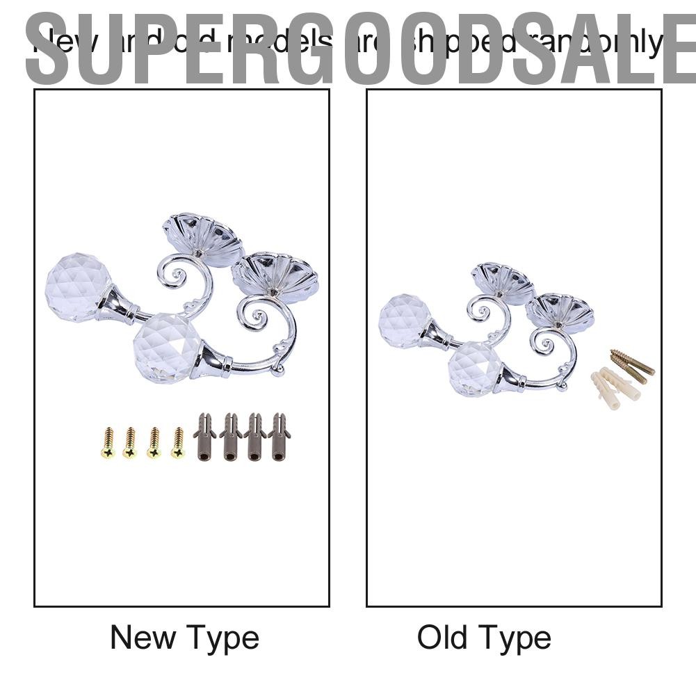 Supergoodsales Supergoodsales-th Metal Crystal Glass Wall Holdback Wall Window Window