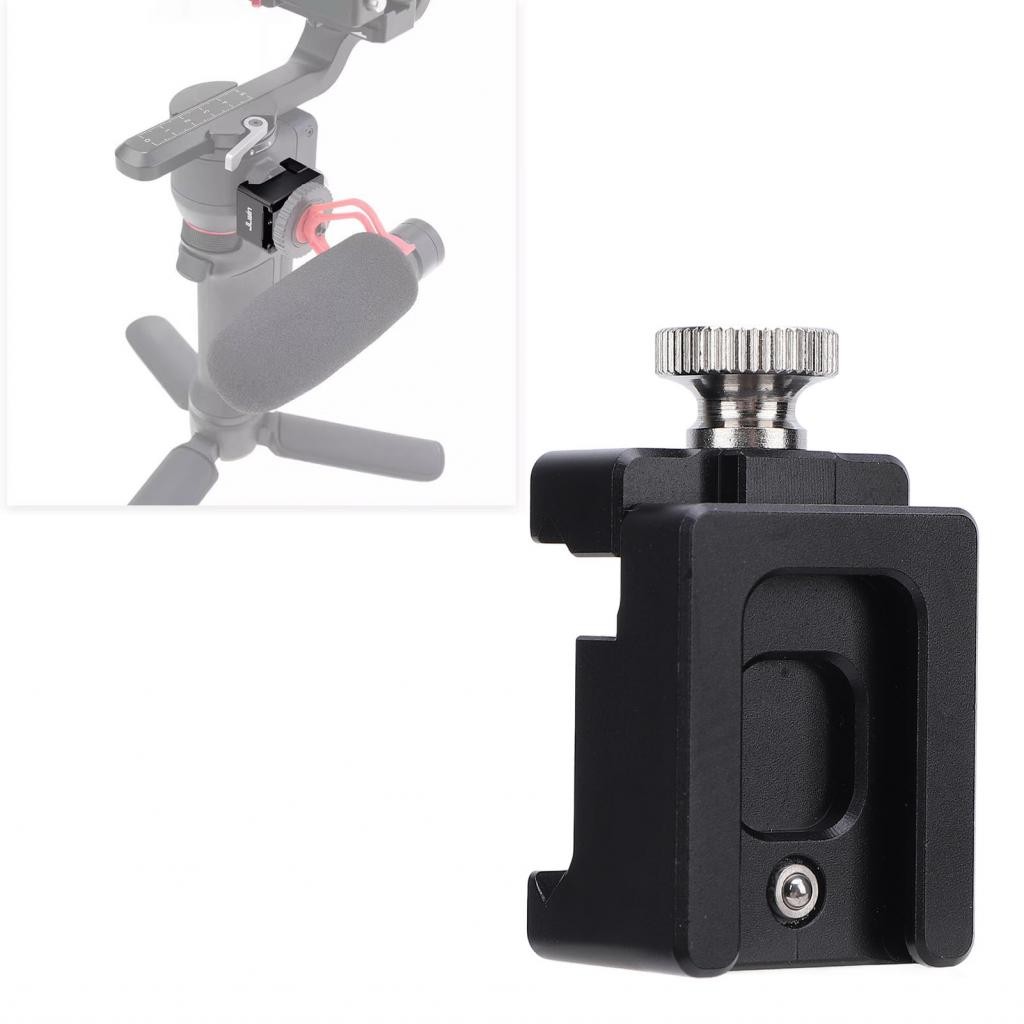 Punkstyle-my Asixxsix Quick Release Lock Clamp Adjustable Rail with Cold Shoe Mount Plate Kit for Ro