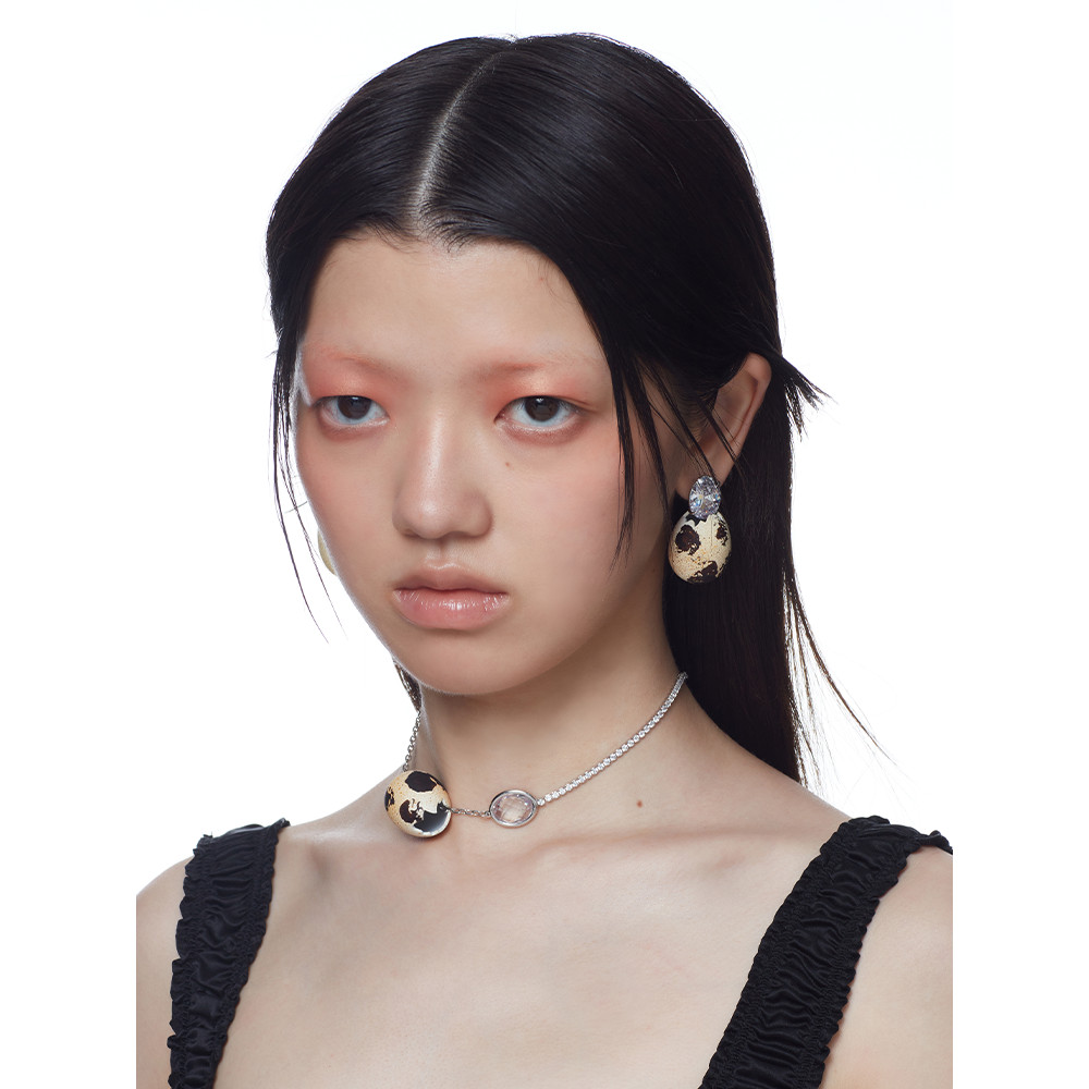 YVMIN EGSeries Birth Gem ต่างหูไข่นก